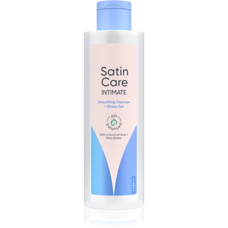Gillette Satin Care Intimate gel za umivanje in britje 2 v 1 190 ml