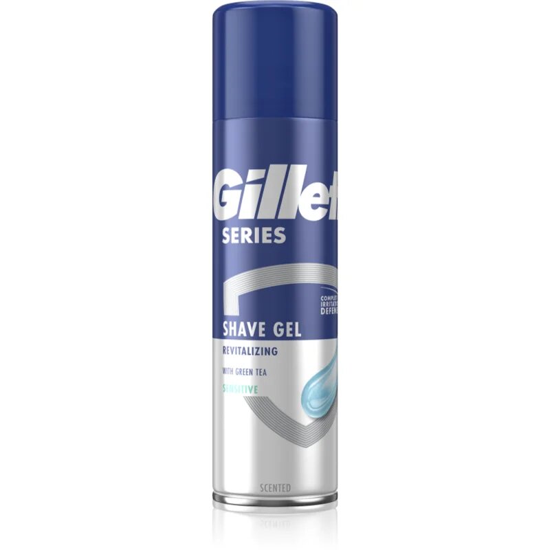 Gillette Series Revitalizing gel za britje s hranilnim učinkom za moške 200 ml