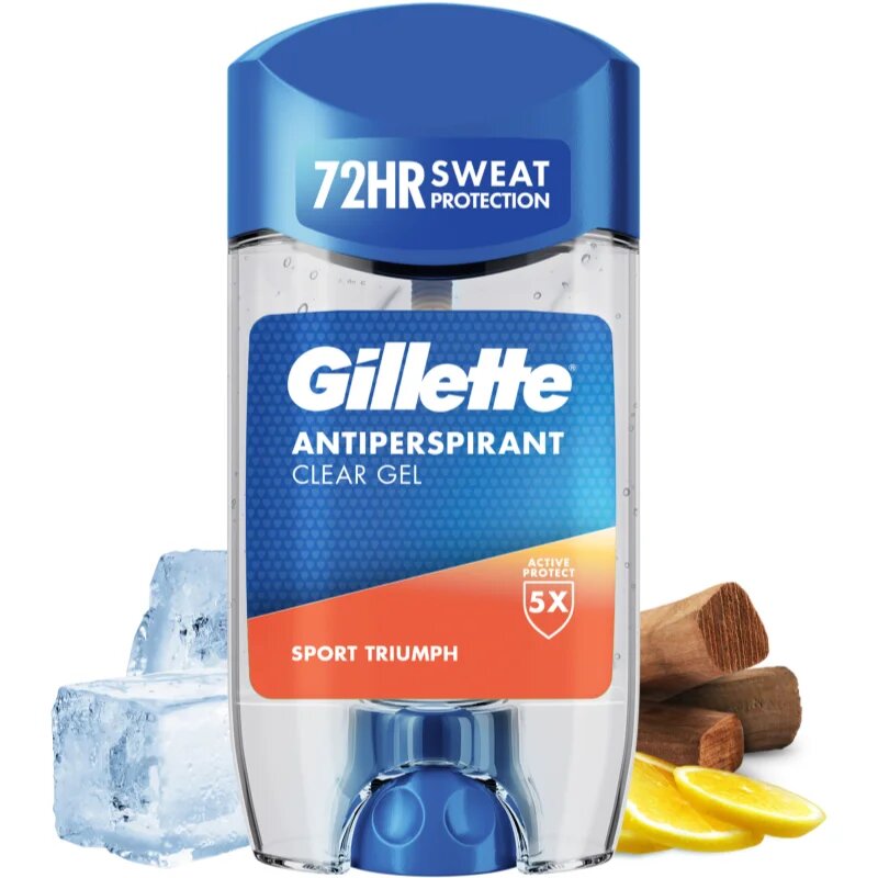 Gillette Sport Triumph antiperspirant gel za moške 70 ml