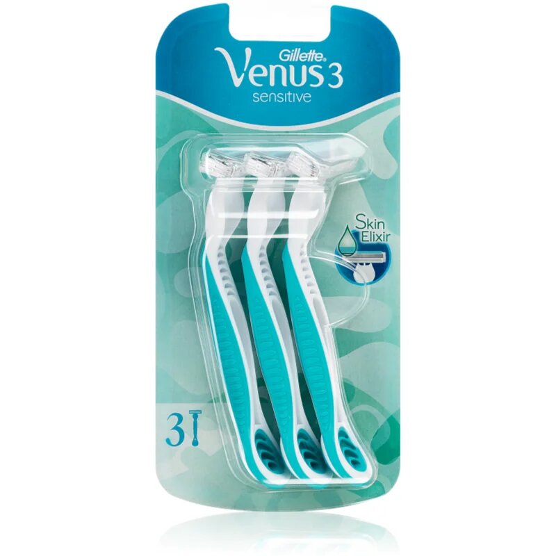 Gillette Venus 3 Sensitive brivniki za enkratno uporabo 3 kos