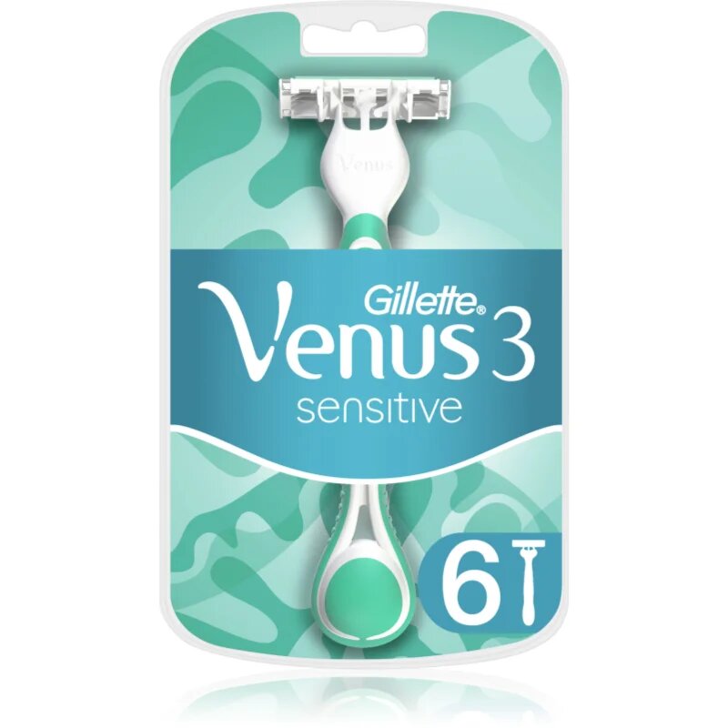 Gillette Venus 3 Sensitive brivniki za enkratno uporabo 6 kos