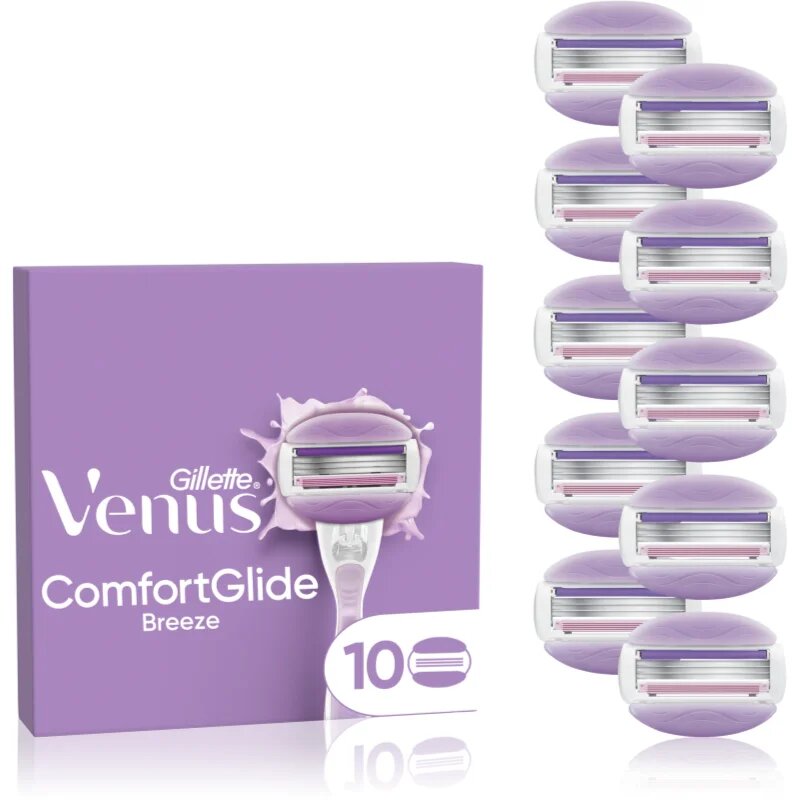Gillette Venus ComfortGlide Breeze nadomestne britvice 10 kos