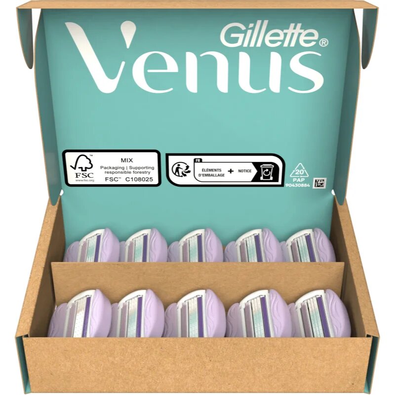 Gillette Venus ComfortGlide Breeze nadomestne britvice 10 kos