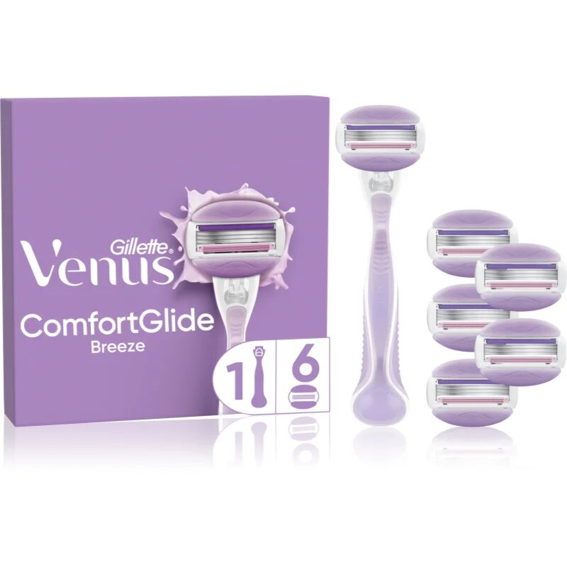 Gillette Venus Comfortglide Breeze nadomestne britvice 6 kos