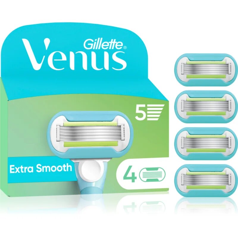 Gillette Venus Extra Smooth nadomestne britvice 4 kos