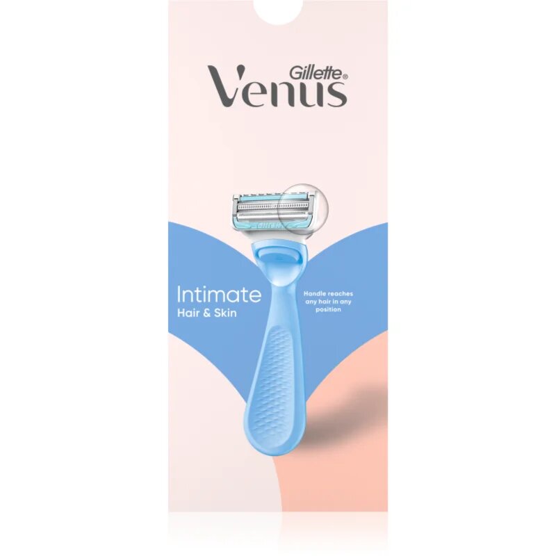 Gillette Venus Intimate ženski brivnik za urejanje bikini linije + nadomestna glava 2 kos