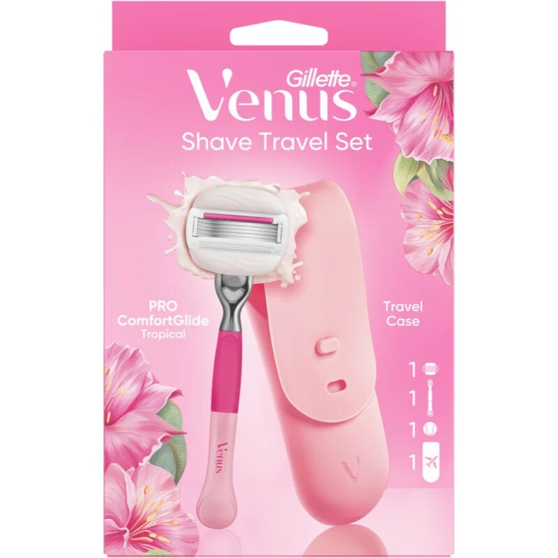Gillette Venus Shave Travel Set darilni set za britje za ženske