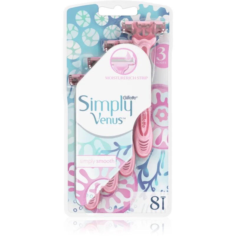 Gillette Venus Simply brivniki za enkratno uporabo 8 kos