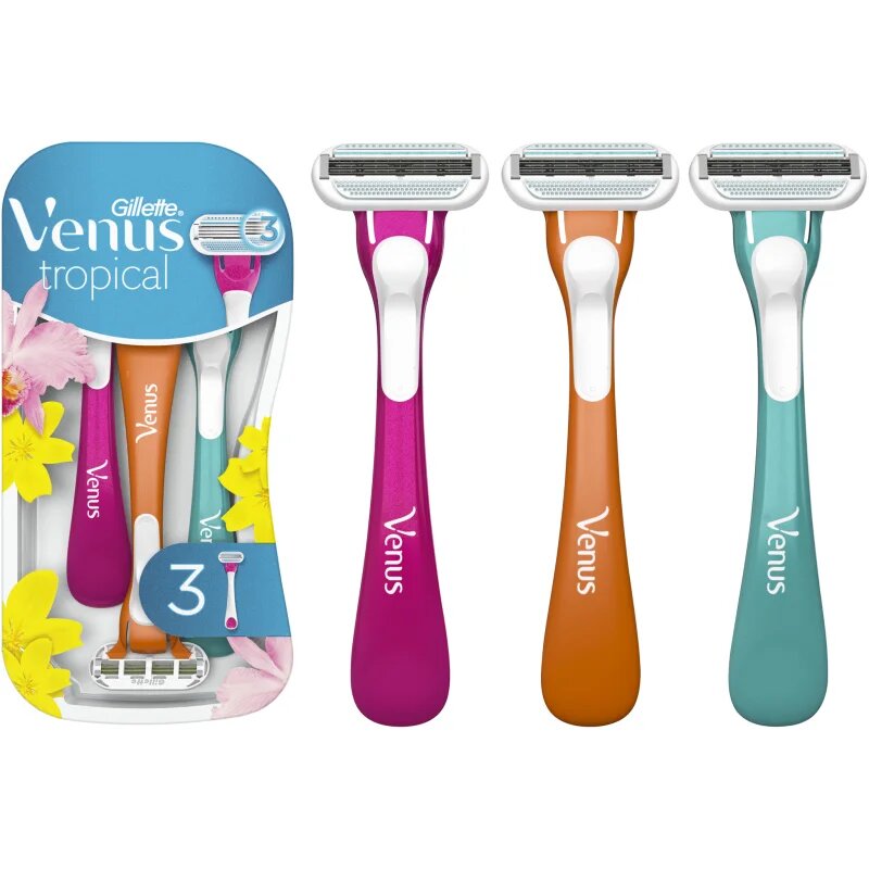 Gillette Venus Tropical brivnik za enkratno uporabo 3 kos