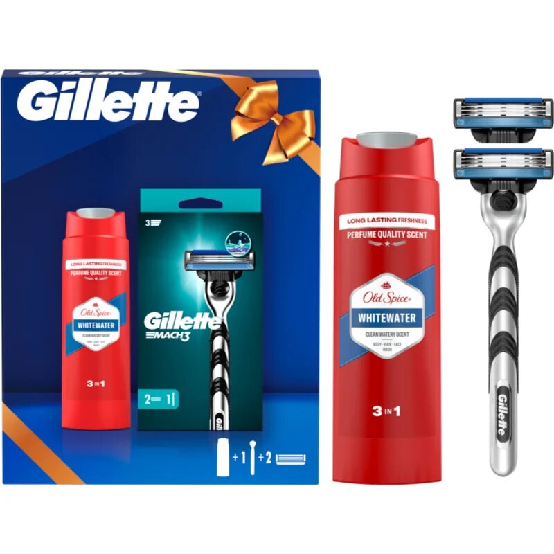 Gillette Whitewater + Mach3 Gift Set darilni set