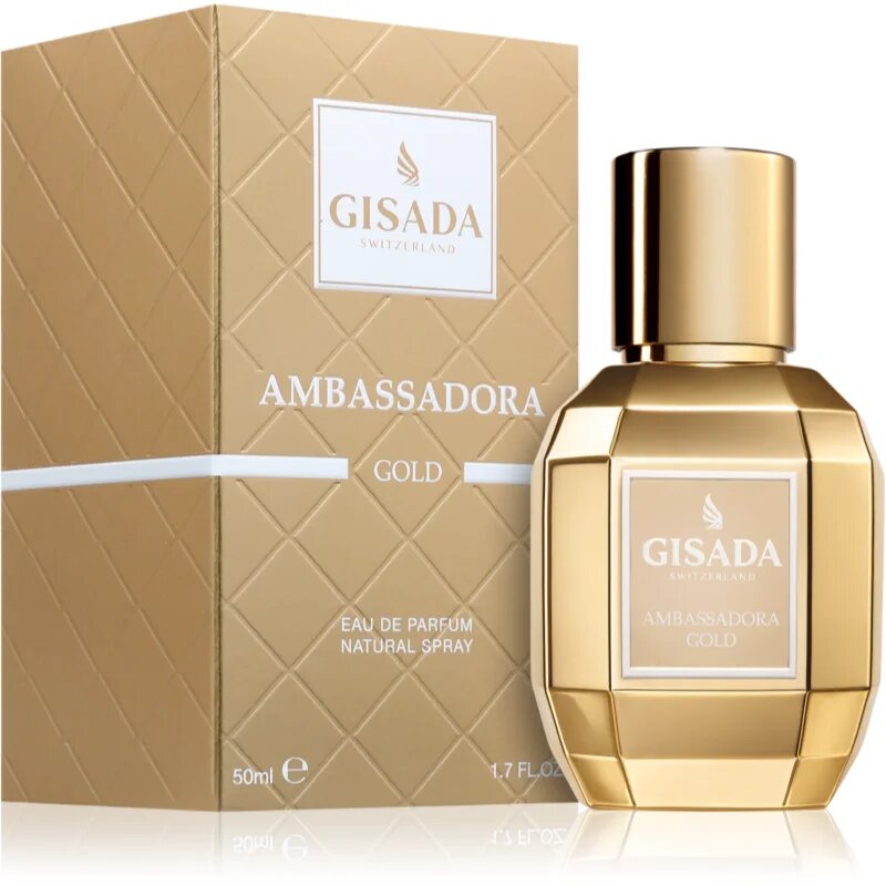 Gisada Ambassadora Gold parfumska voda za ženske 50 ml