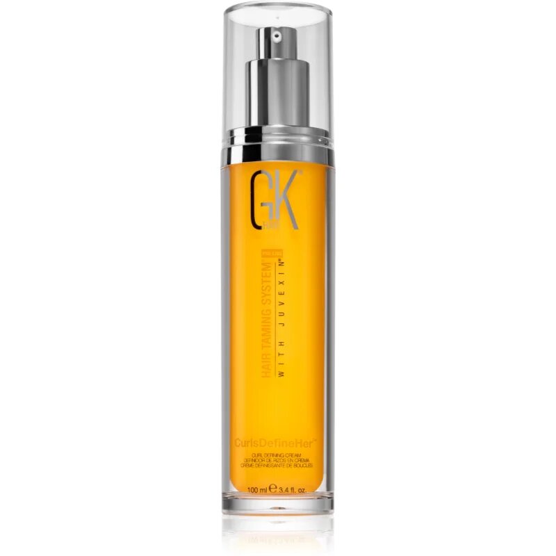 GK Hair CurlsDefineHer stiling krema za definicijo valov proti krepastim lasem 100 ml