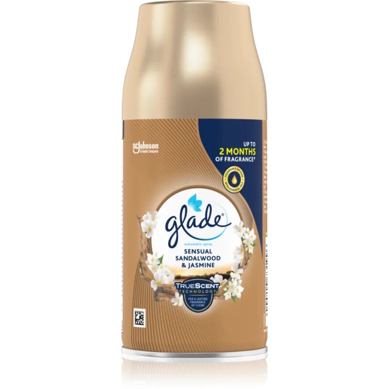 Glade Automatic Sensual Sandalwood & Jasmine avtomatski osvežilec zraka nadomestno polnilo 269 ml