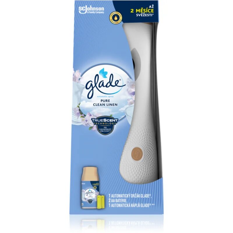 Glade Automatic Spray Pure Clean Linen avtomatski osvežilec zraka s polnilom 269 ml