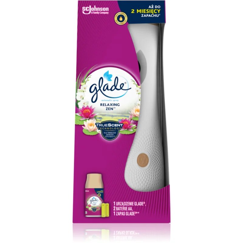 Glade Automatic Spray Relaxing Zen avtomatski osvežilec zraka s polnilom 269 ml