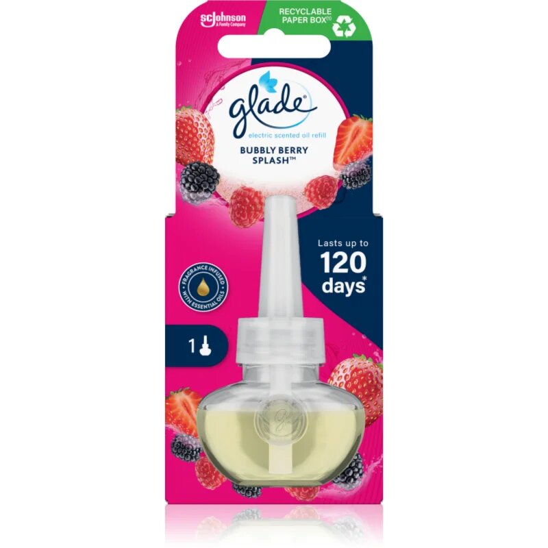 Glade Bubbly Berry Splash polnilo za aroma difuzor 20 ml