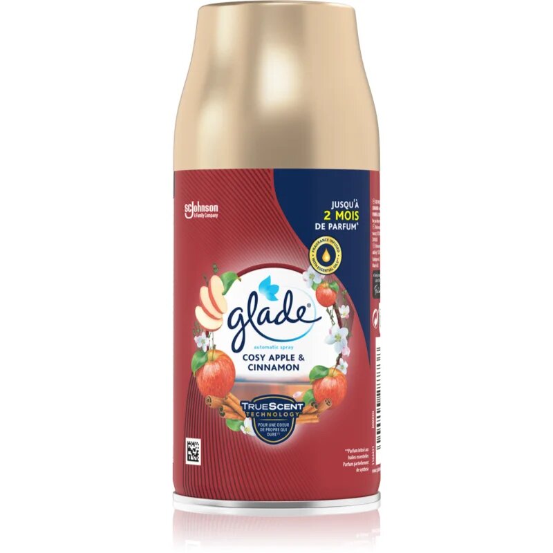 Glade Cosy Apple & Cinnamon avtomatski osvežilec zraka nadomestno polnilo 269 ml