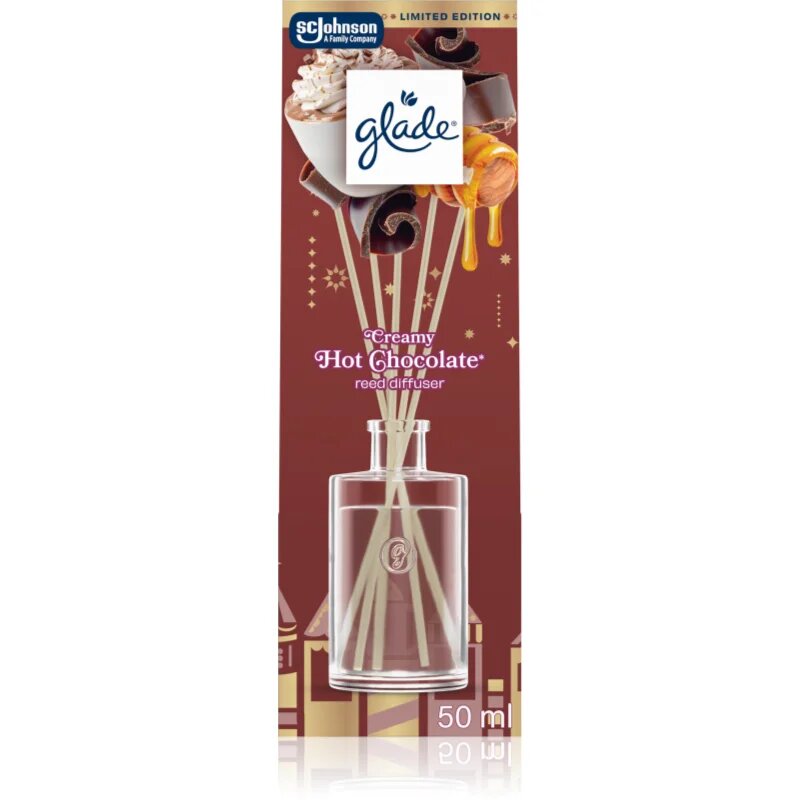 Glade Creamy Hot Chocolate aroma difuzor s polnilom 50 ml