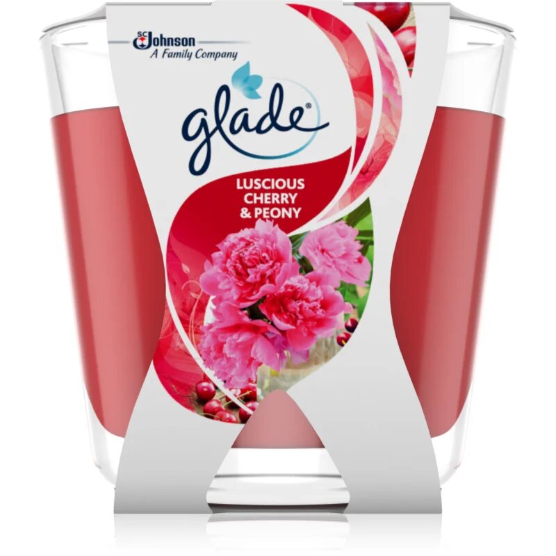 Glade Luscious Cherry & Peony dišeča sveča 70 g