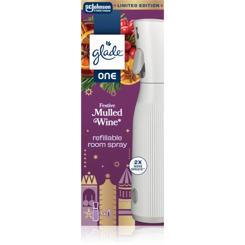 Glade ONE Festive Mulled Wine osvežilec zraka polnilni 10 ml
