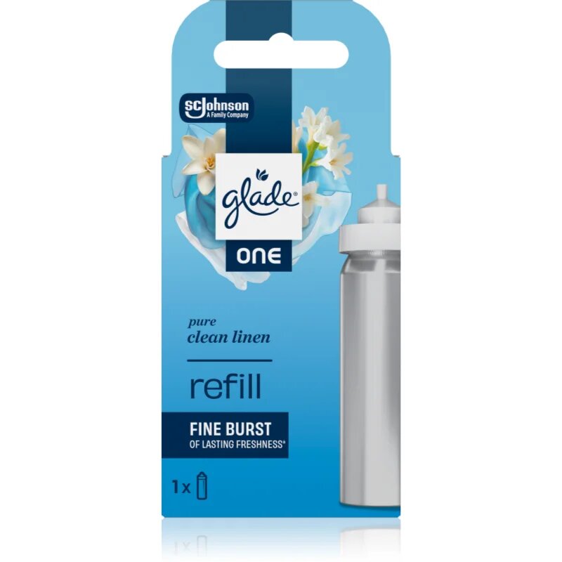 Glade ONE Pure Clean Linen nadomestno polnilo za osvežilec zraka 10 ml