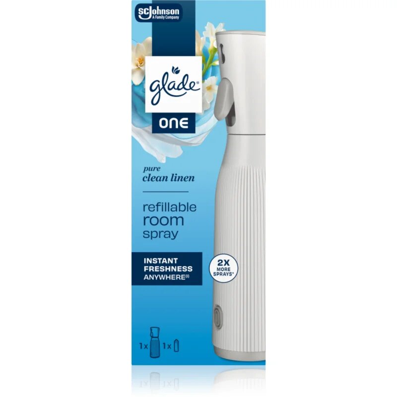 Glade ONE Pure Clean Linen osvežilec zraka polnilni 10 ml