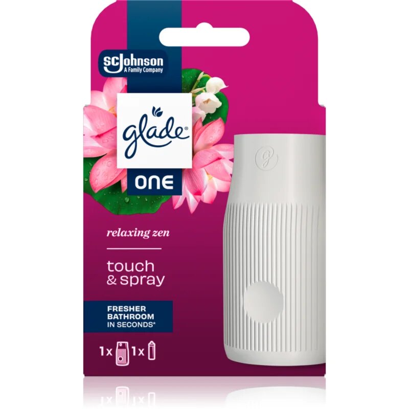 Glade ONE Relaxing Zen osvežilec zraka za v kopalnico 10 ml