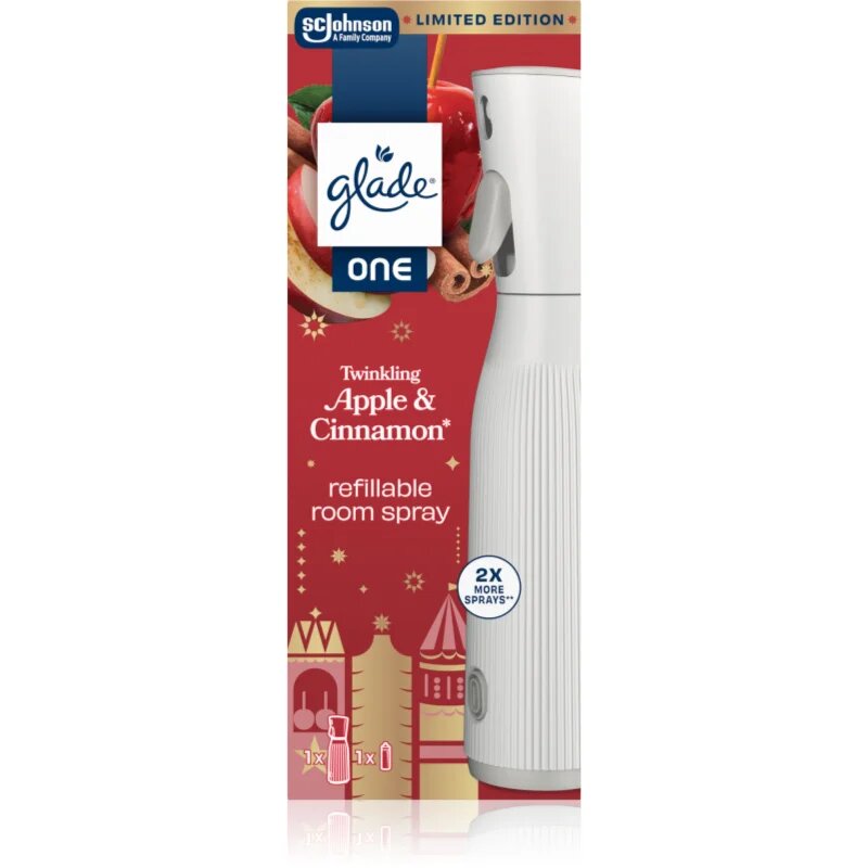 Glade ONE Twinkling Apple & Cinnamon osvežilec zraka polnilni 10 ml