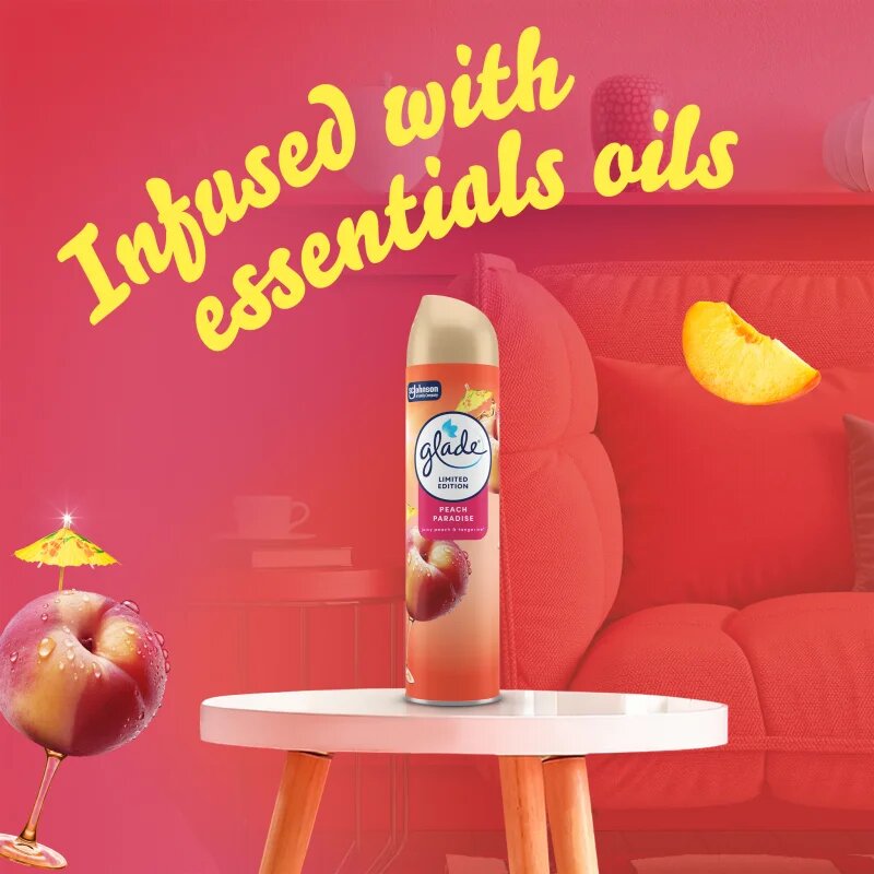 Glade Peach Paradise osvežilec zraka 300 ml