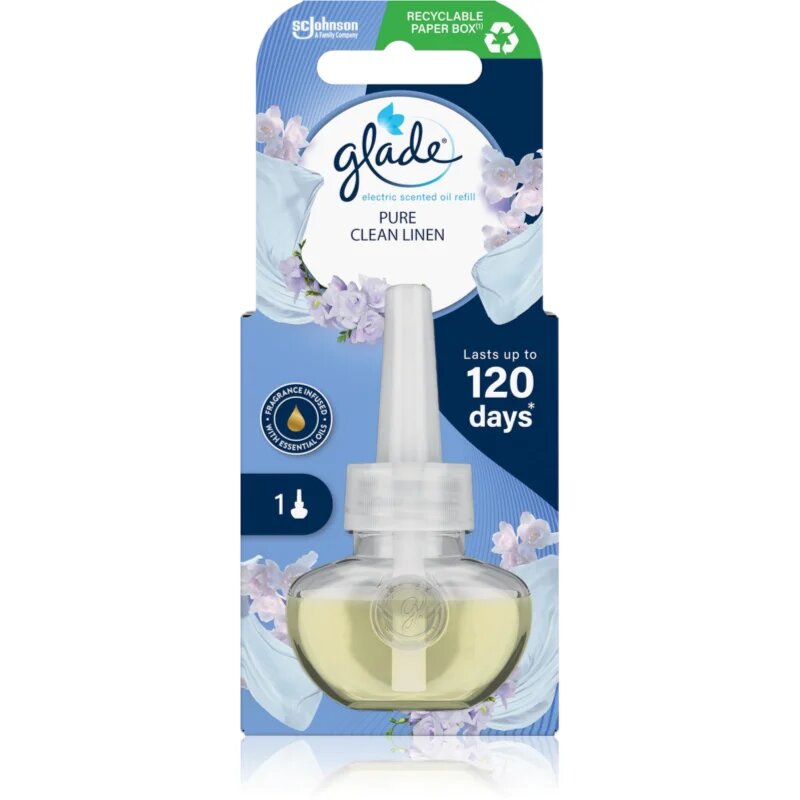 Glade Pure Clean Linen polnilo za aroma difuzor 20 ml