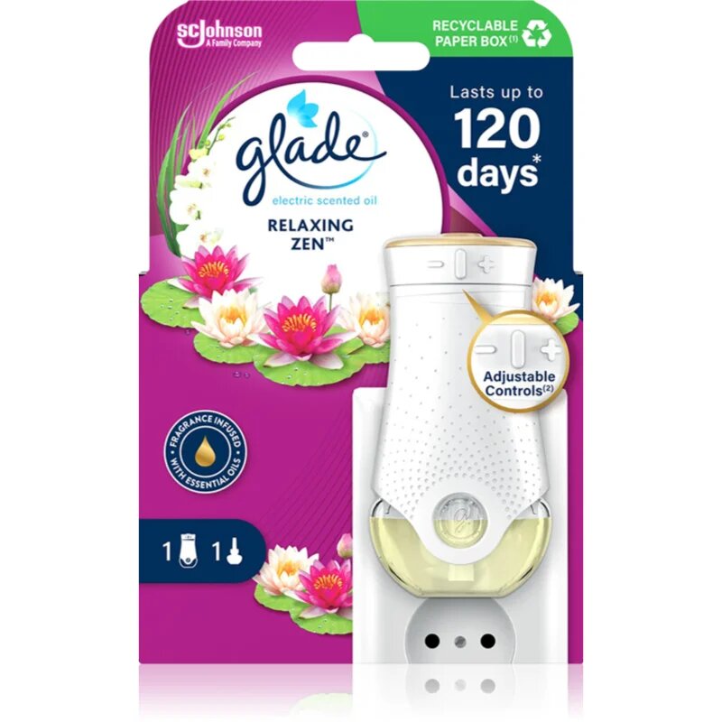 Glade Relaxing Zen električni osvežilec zraka 20 ml