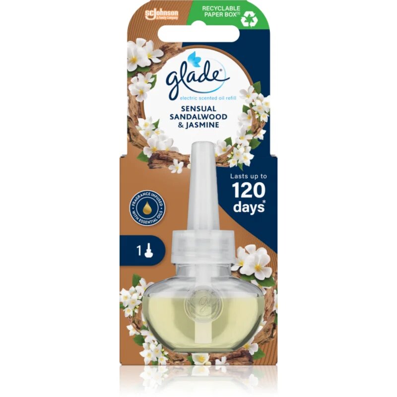 Glade Sensual Sandalwood & Jasmine polnilo za aroma difuzor 20 ml
