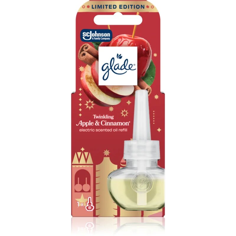 Glade Twinkling Apple and Cinnamon polnilo za aroma difuzor 20 ml