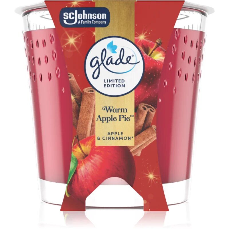 Glade Warm Apple Pie dišeča sveča 112 g