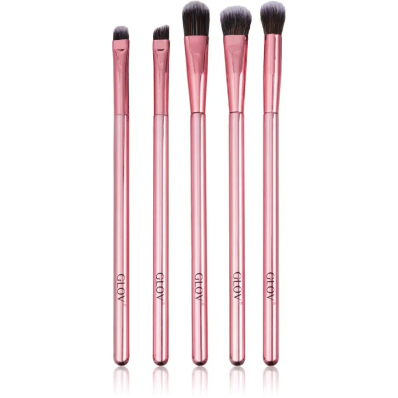 GLOV Accessories set čopičev za oči vrsta Pink 5 kos