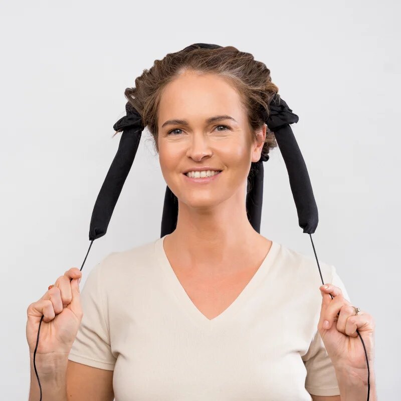 GLOV CoolCurl Spider Set dodatek za lase za oblikovanje valovitih las odtenek Black 1 kos