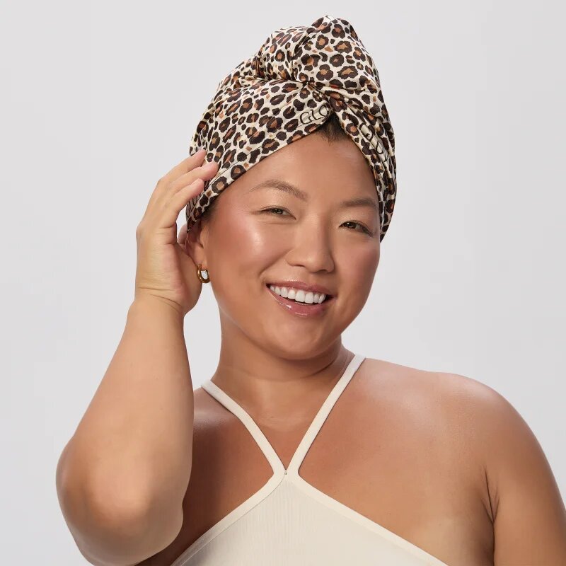 GLOV Double-Sided Premium Hair Wrap satenasti turban za lase 1 kos