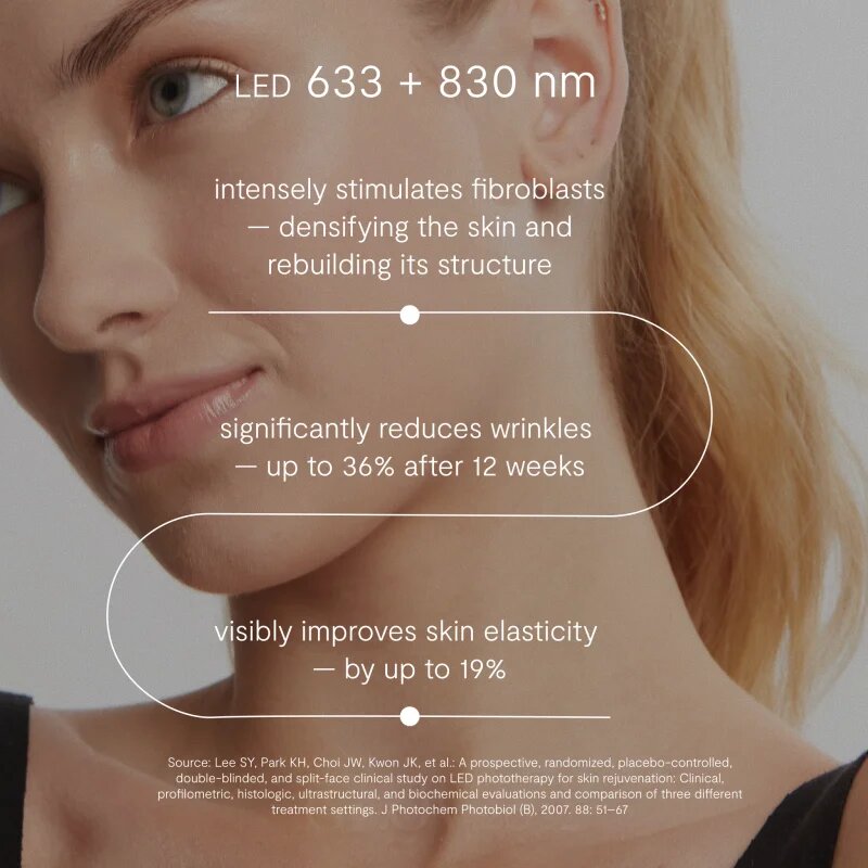 GLOV LunaEye Therapy Patches negovalna maska LED proti podočnjakom 1 kos