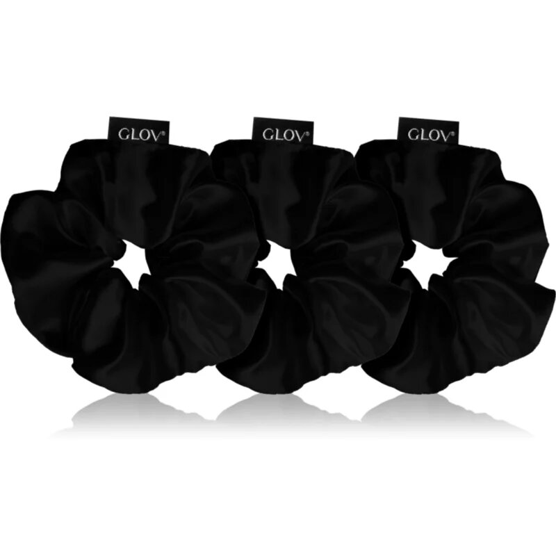 GLOV Scrunchies S/M/L elastike za lase Black 3 kos