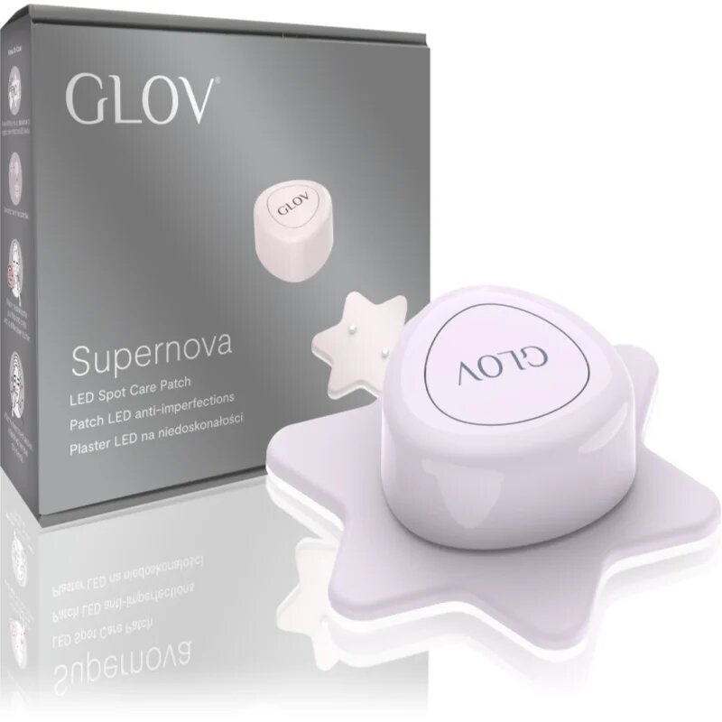 GLOV Supernova Acne Spot Treatment Patch negovalna maska LED 1 kos