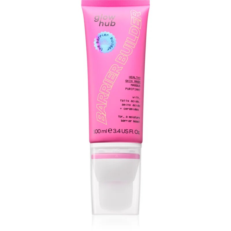 Glow Hub Barrier Builder vlažilna maska za obraz za obnovo kožne pregrade 100 ml