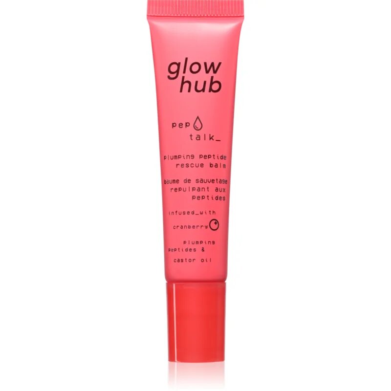 Glow Hub Plumping Peptide regeneracijski balzam za ustnice z vlažilnim učinkom 15 ml