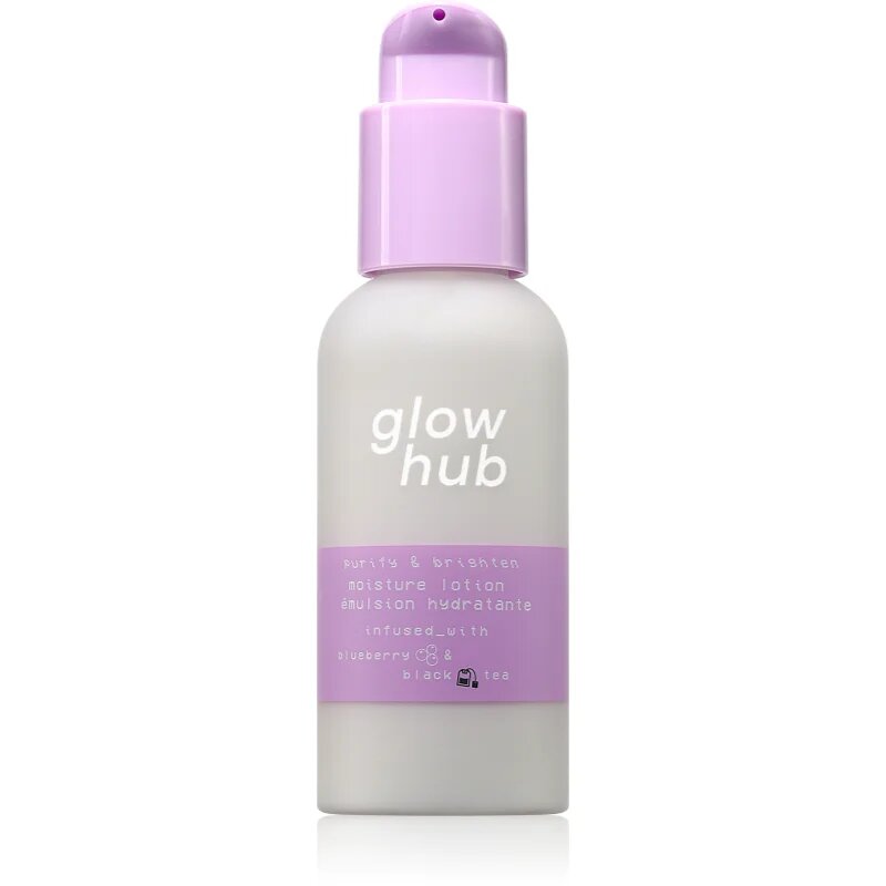 Glow Hub Purify & Brighten vlažilna in posvetlitvena krema za obraz 95 ml