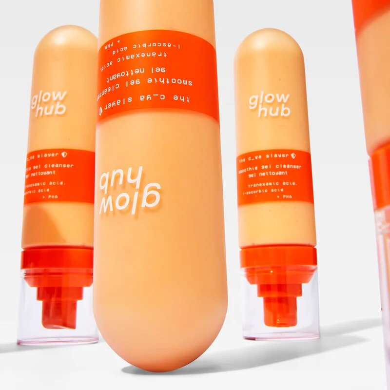 Glow Hub The C Ya Slayer kremasti čistilni gel za poenotenje tona kože 120 ml