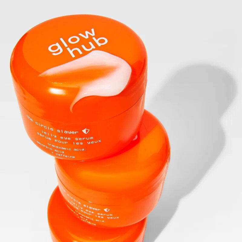 Glow Hub The Circle Slayer serum za oči proti oteklinam in temnim kolobarjem 30 g