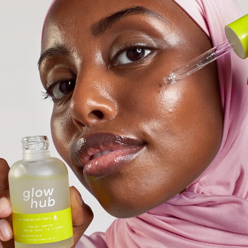 Glow Hub The Hydration Hero vlažilni serum za obraz s hialuronsko kislino 30 ml