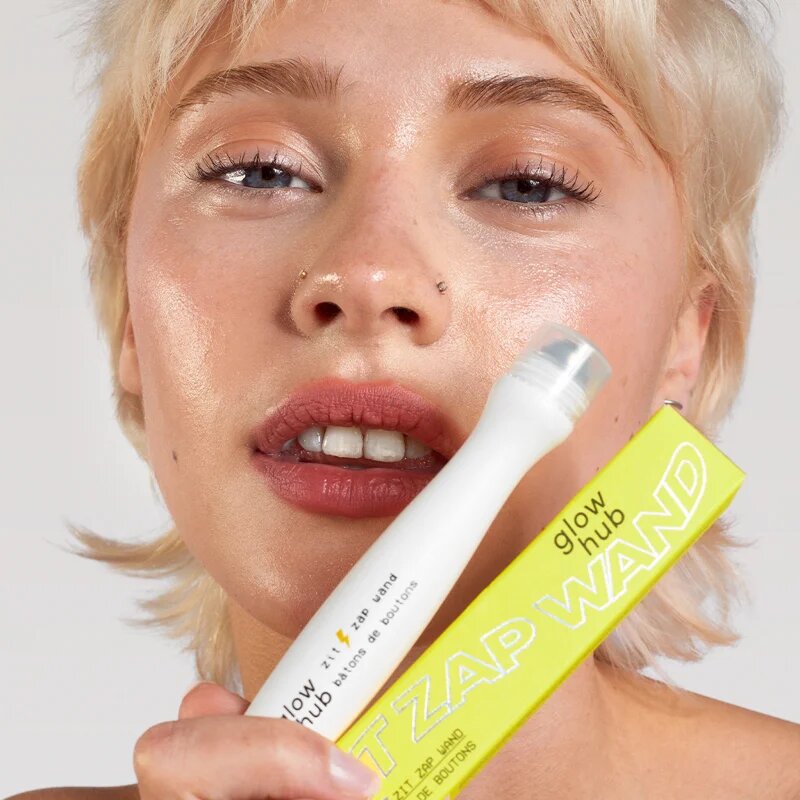 Glow Hub Zit Zap Wand lokalna nega proti nepravilnostim na aknasti koži 15 ml