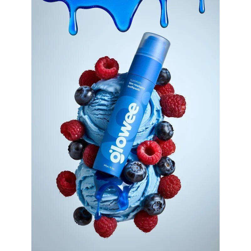 Glowee Blue Raspberry zobna pasta za beljenje zob Blue Raspberry 60 g