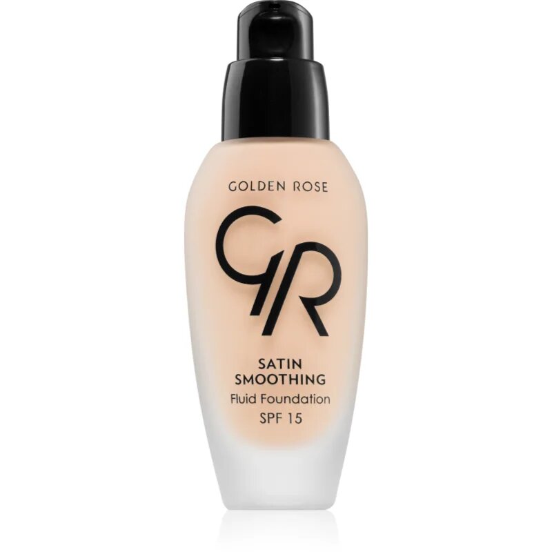 Golden Rose Satin Smoothing dolgoobstojni tekoči puder SPF 15 odtenek 23 34 ml