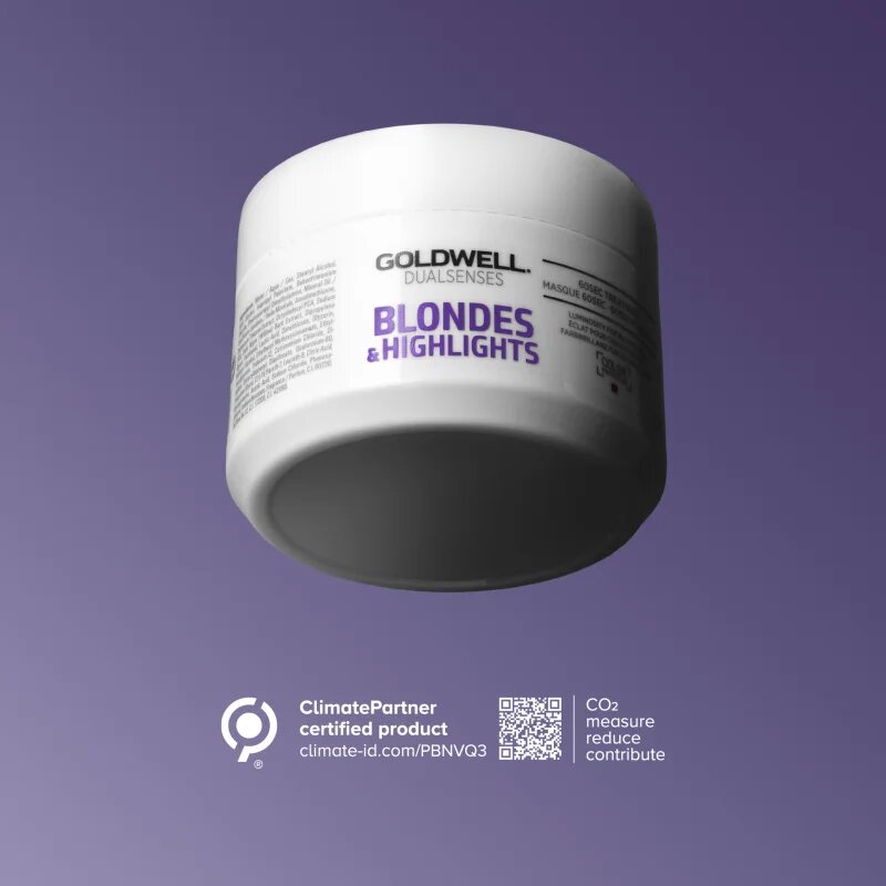 Goldwell Dualsenses Blondes & Highlights regeneracijska maska za nevtralizacijo rumenih odtenkov 200 ml